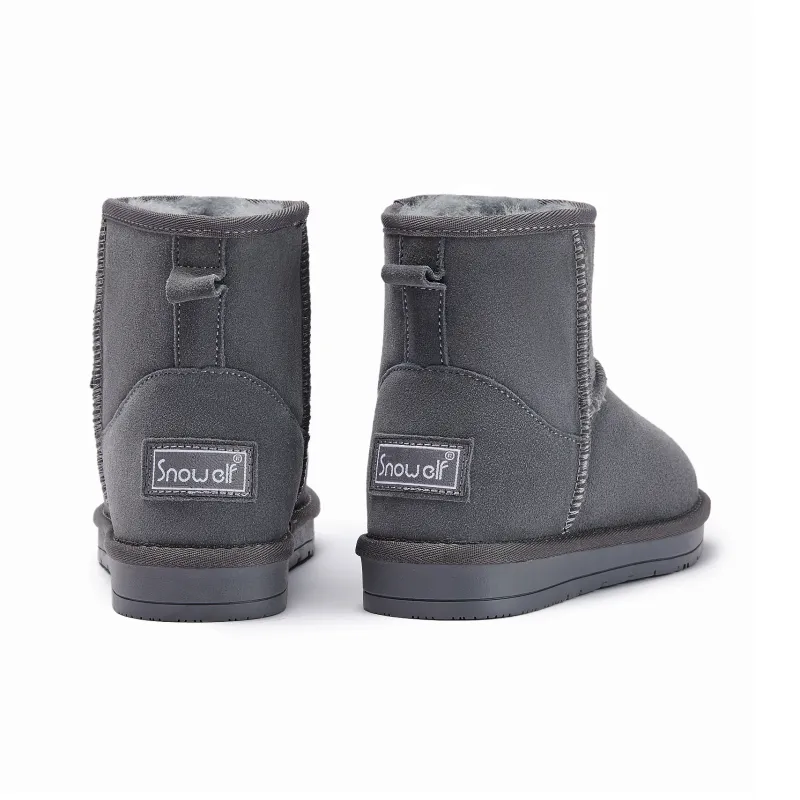 SNOWELF Warm Short Snow Boots Women's-3