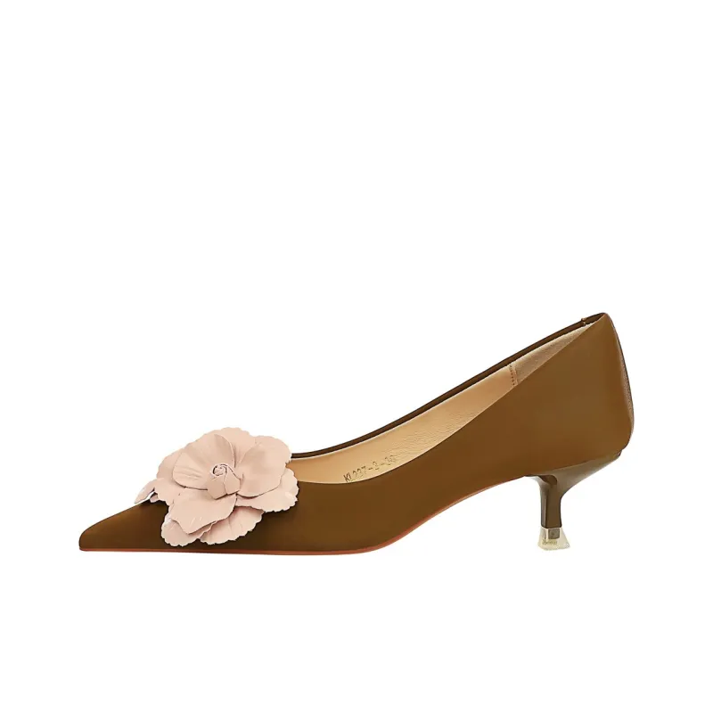 QITUMAUL Slim Heel High Heels 4.5cm Women's-9