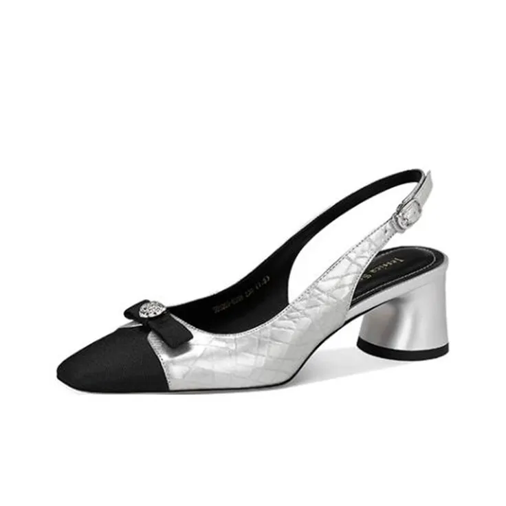 JESSICA SOPHIA Chunky Heel High Heels 5cm Women's-5