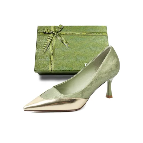 Dunnu Slim Heel High Heels 6.5cm Women's