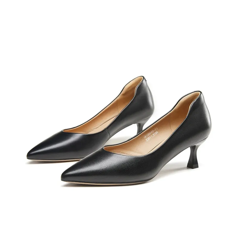 KANGNAI Slim Heel High Heels 5.5cm Women's-1