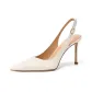 Ecru 8CM Heel Height