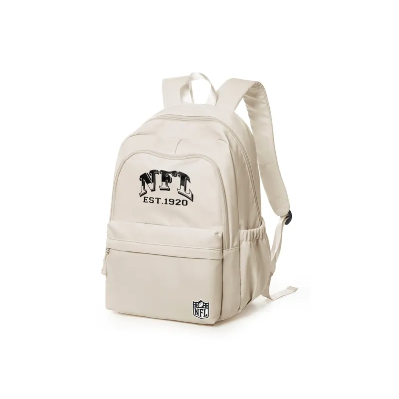 NFL Fabric Laptop Backpack Regular Unisex Ecru-2
