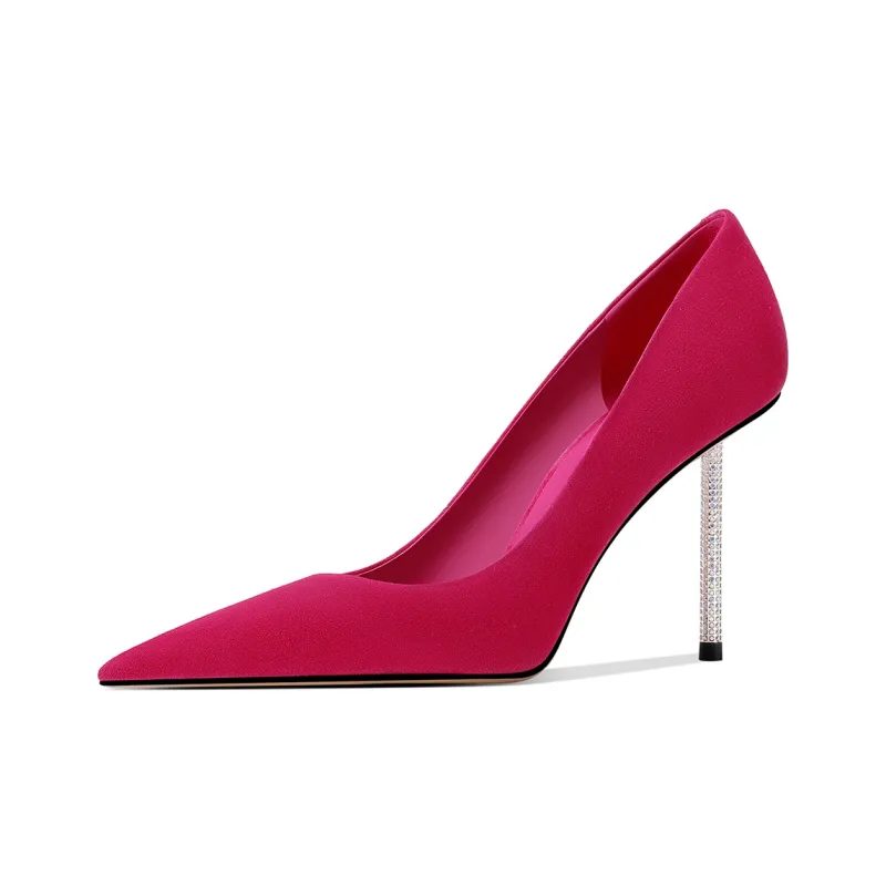 Shesrim High Heels Women's Black, Green, Red-1