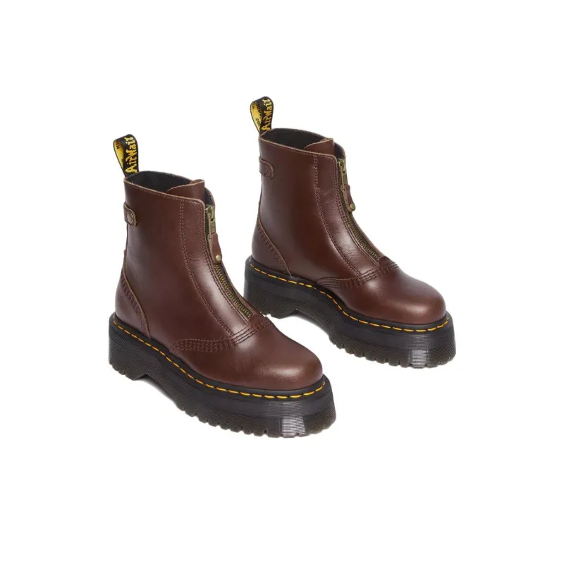 Dr.Martens Jetta Platform Boots 'Dark Brown' Women's-2