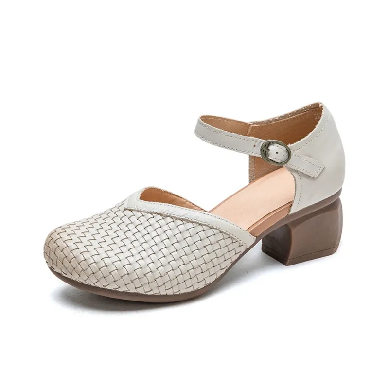 Jay Chunky Heel High Heels 5.5cm Women's-5