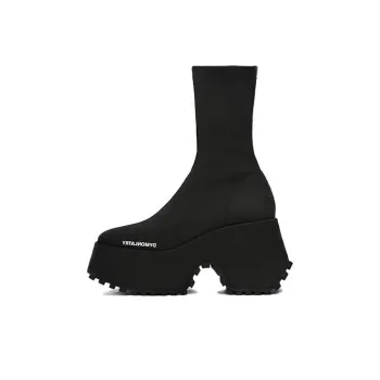 DYMONLATRY Ankle Boots 10cm Women's Black