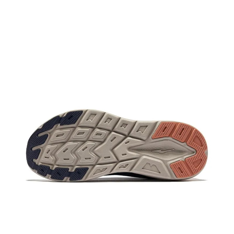 Erke Cushioned Wear Resistant Lightweight Low Top Casual Running Shoes Men's Blue White-5