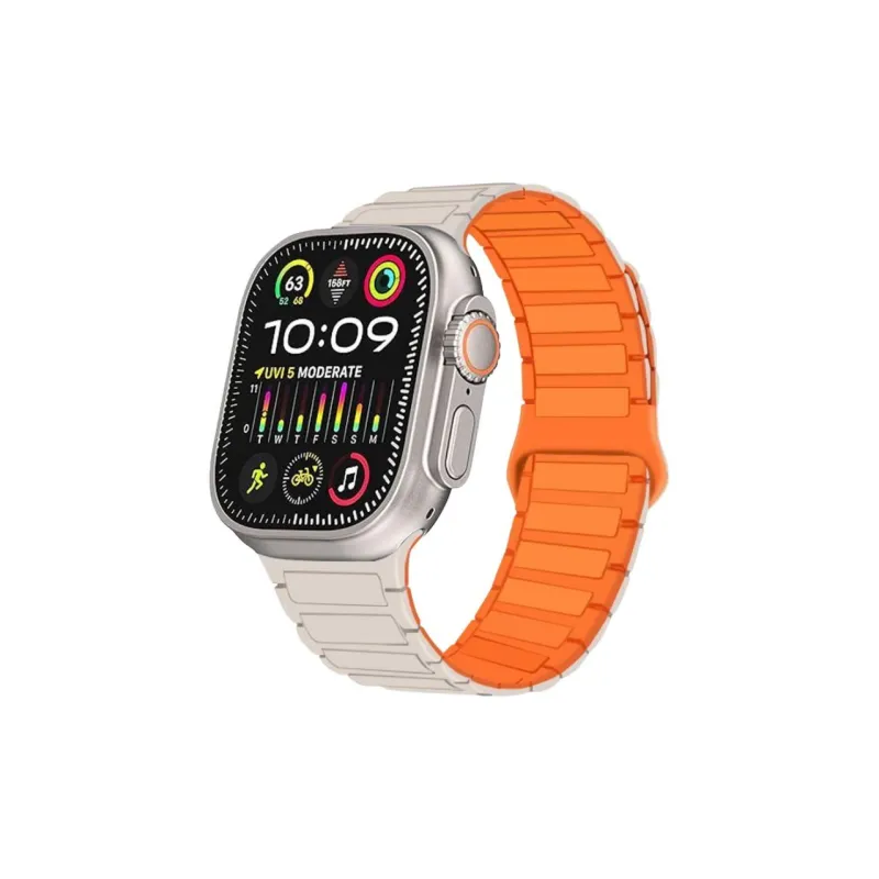PULAISI Apple Compatibility Watch Band 175~220mm Silicone Material-21