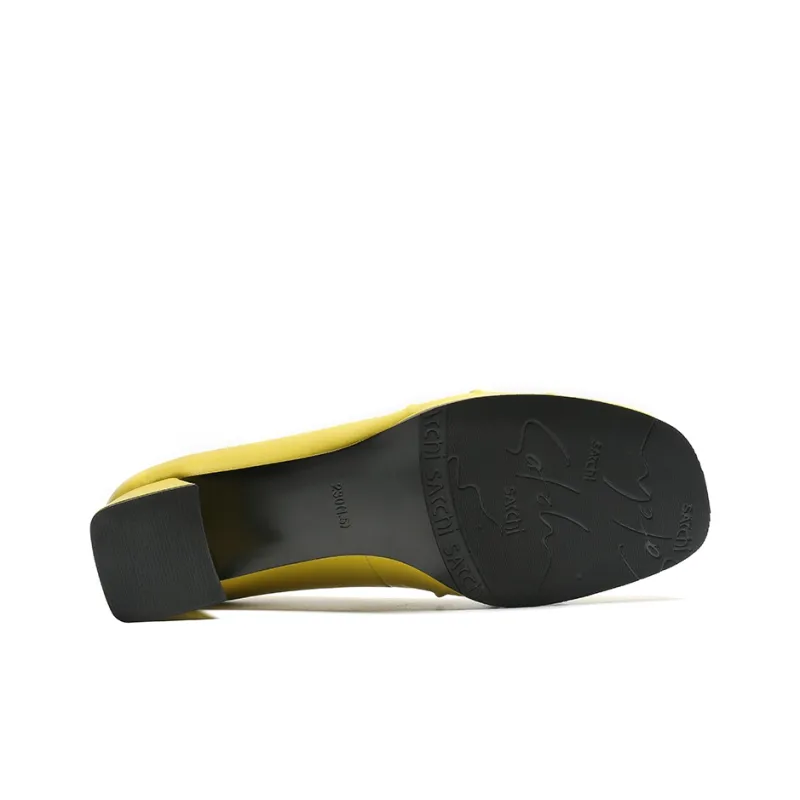 Satchi High Heels Women's Yellow-5