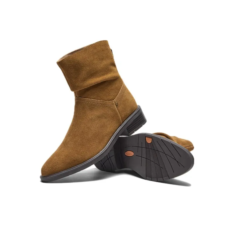 BATA Ankle Boots Women's Black/Apricot/Brown-13