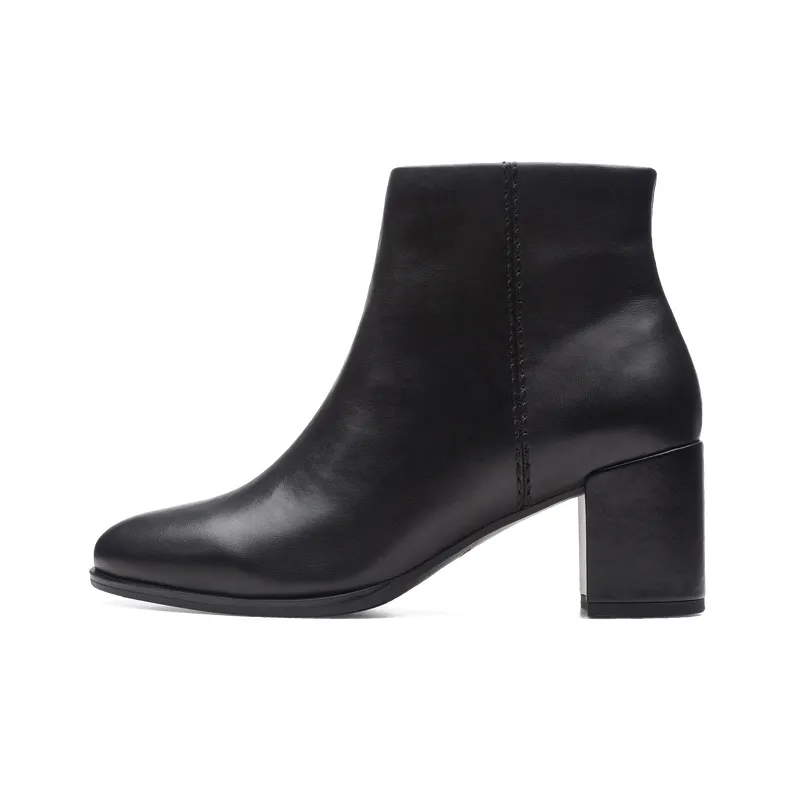 Clarks Frewa Series Ankle Boots Women's Black-0