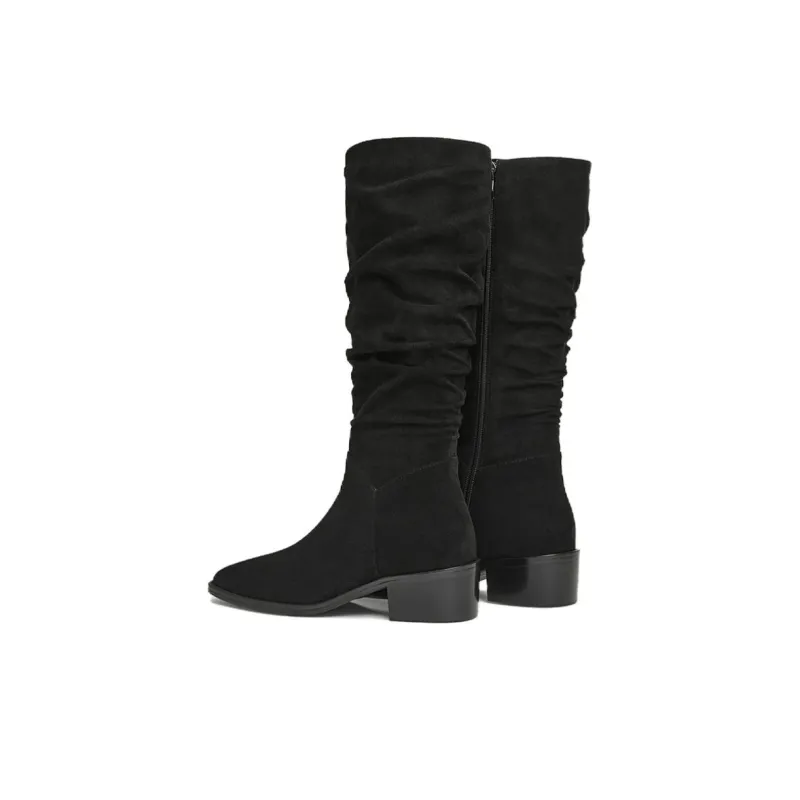 BATA Knee high Boots Women's Black-2