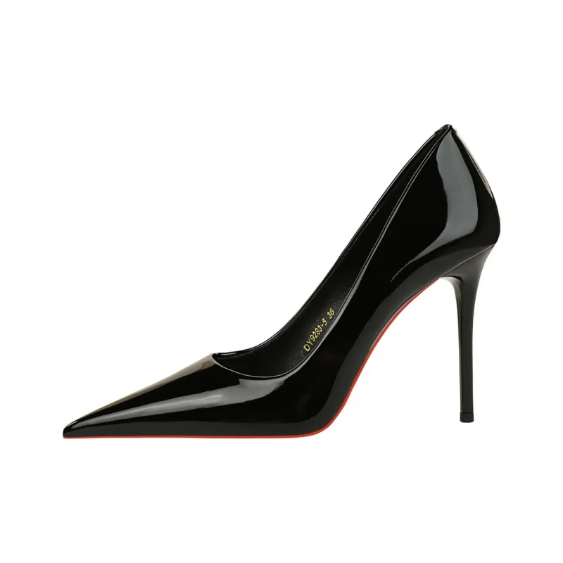 Dunnu Slim Heel High Heels 9.5CM Women's-0