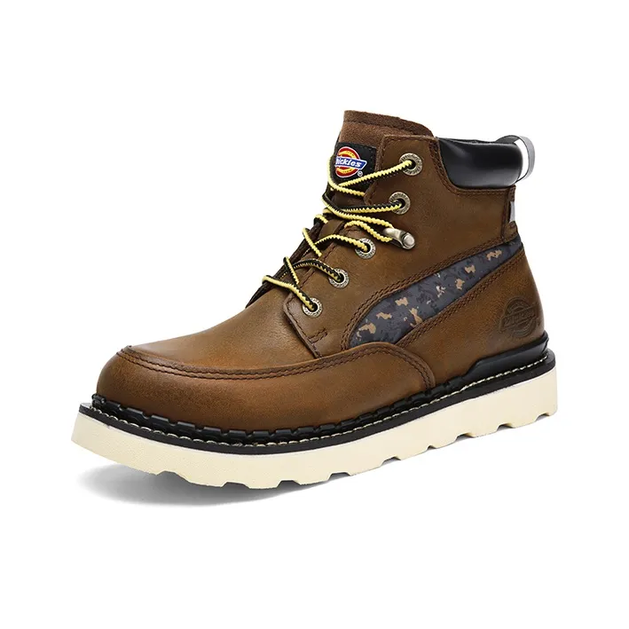 Dickies Ankle Boots Men Dark Brown-1