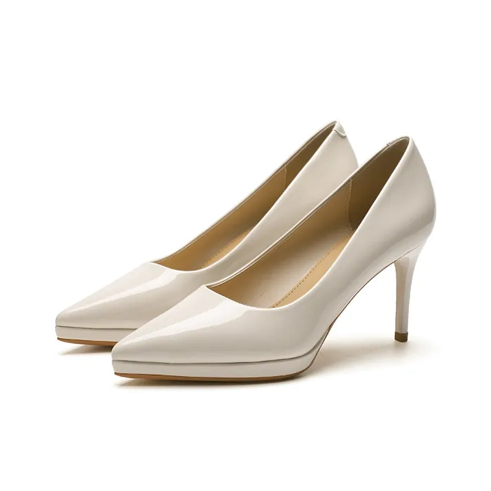 Zubumei Slim Heel High Heels 8cm Women's-8