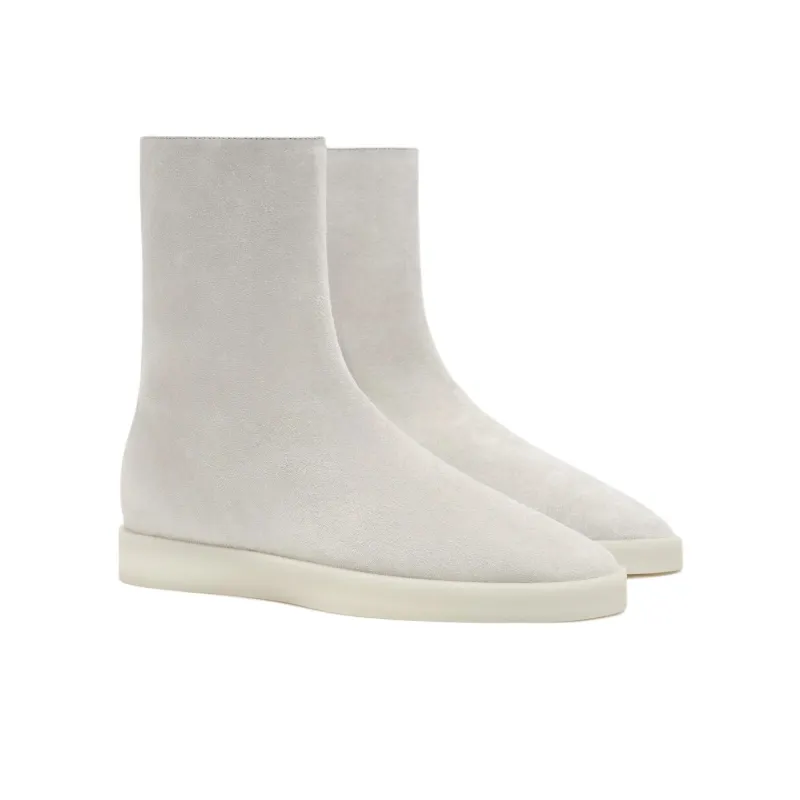Fear Of God Mule Hi Ankle Boots Unisex Gray White-2