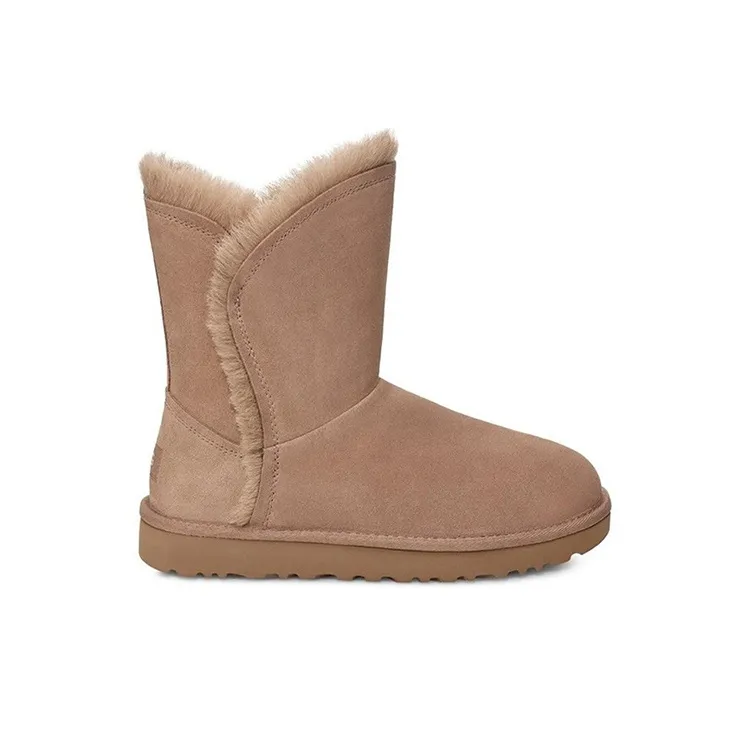 UGG Classic Short Fluff High Low Fleece Lined Stay Warm Cozy Women's-1