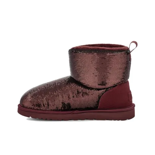 UGG Classic Mini Boot Mirror Ball Wild Grape Women's