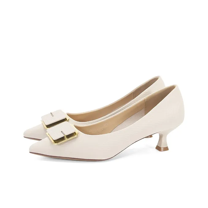 LESELE Chunky Heel High Heels Women's-7