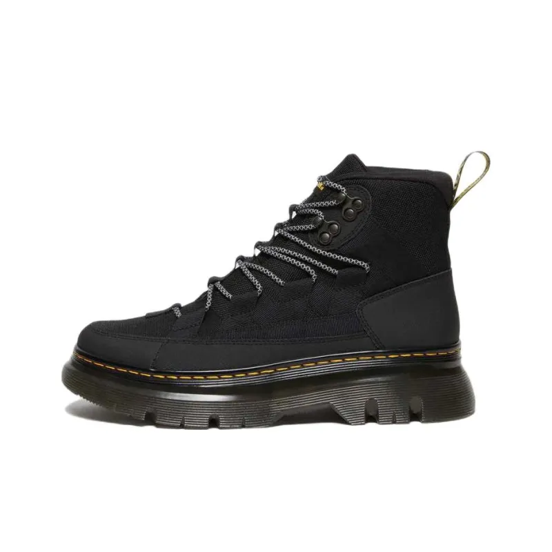 Dr.Martens Boury Leather Casual Boots 'Black'-0