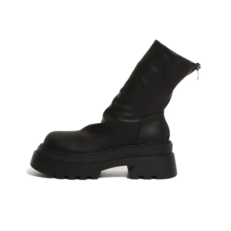 LXVB Slouch Boots Ankle Boots 6.5cm Women's-0