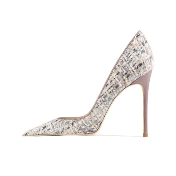 Ganxiaojie Slim Heel High Heels Women's Multicolor