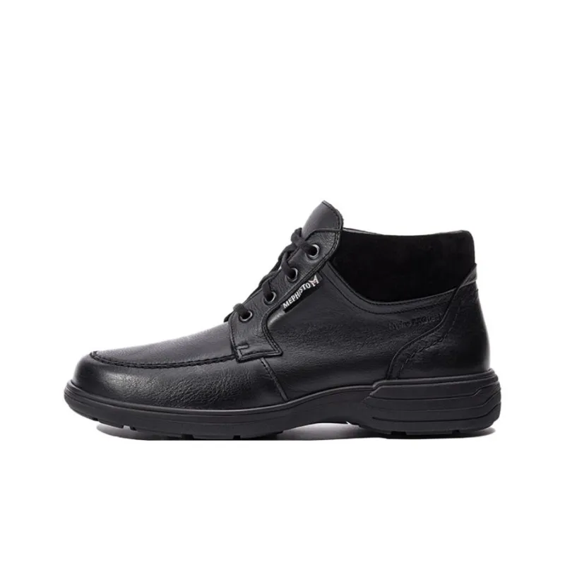 MEPHISTO Ankle Boots Men Black/Chestnut-0