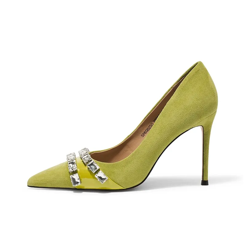 Coup De Foudre Slim Heel High Heels 9.5cm Women's-6