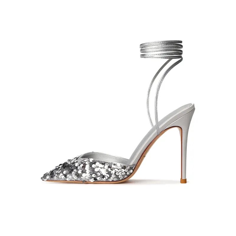 CASNSKU Irresistible Charm Slim Heel High Heels 10cm Women's-5