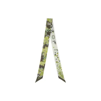 LONGCHAMP Silk Scarves Women's Green