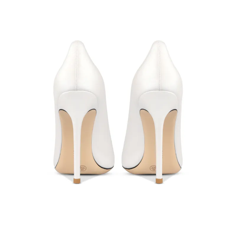 Suyymakk High Heels Women's White-3