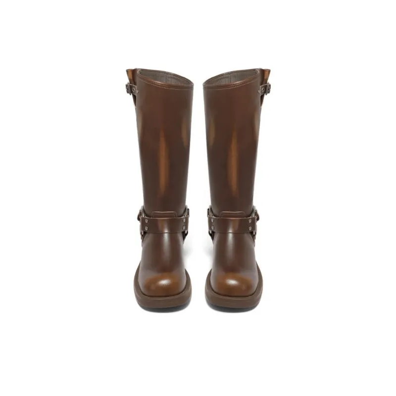 BELLE Knee high Boots 5.5cm Women's-7