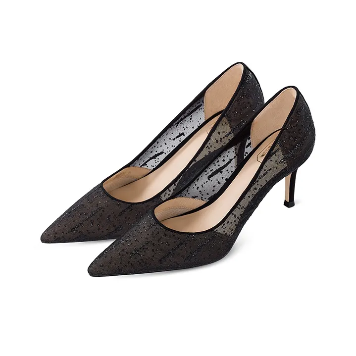 7or9 Night Starry Slim Heel High Heels 7cm Women's Night Starry-1