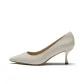 [Air Cotton]-Shiny Cow Leather-Ecru-6.5cm
