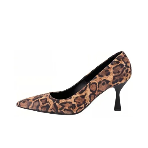 AGL Isolde 80mm Leopard print Pumps