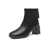 Black Fleece-Lined