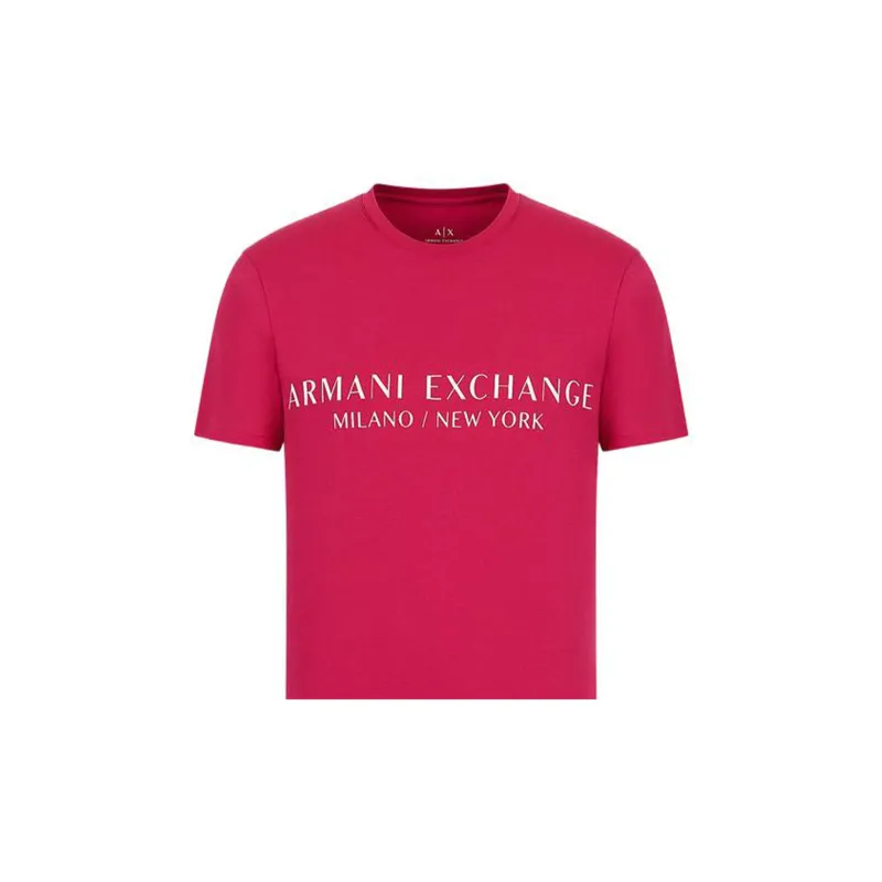 ARMANI EXCHANGEAE FW22 T Shirt Men's Fuchsia-3