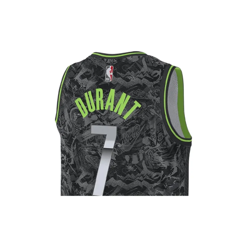Nike X NBA Basketball Jerseys Men Black Gray Color-3