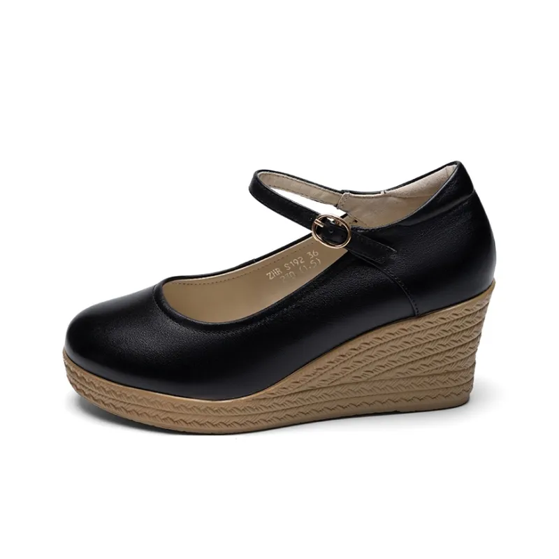 ZHR Wedge Heel High Heels 7cm Women's-8