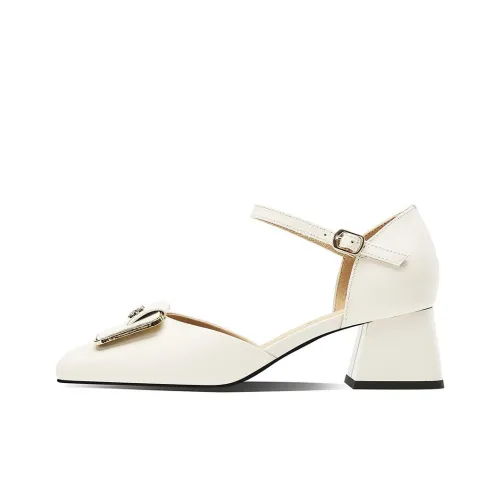 BOSSSUNWEN Chunky Heel High Heels 5cm Women's
