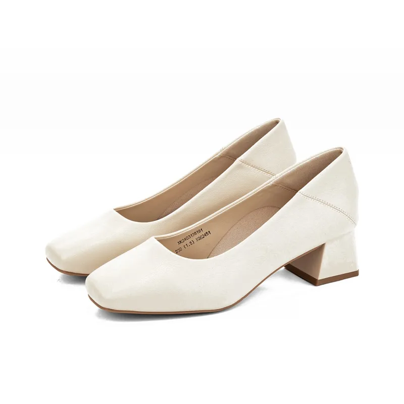 KEKAFU Chunky Heel High Heels 4.1cm Women's-2