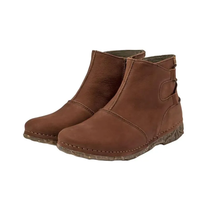 El Naturalista ANGKOR Ankle Boots 2cm Women's Brown-1