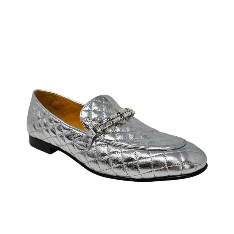 MADISON MAISON Loafers Women's Silver-1
