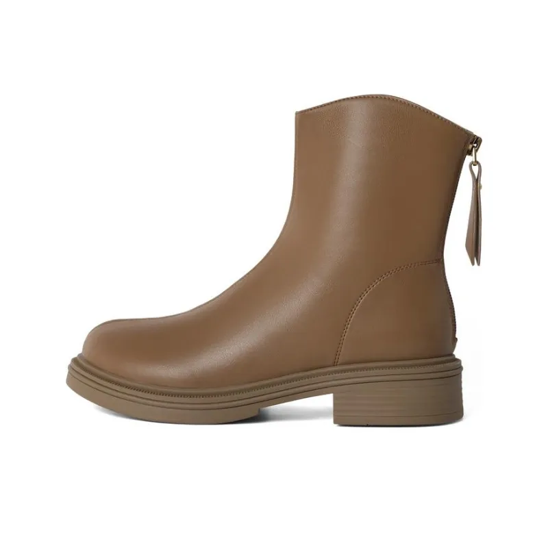 BELLE Ankle Boots Women's Black/Brown-4