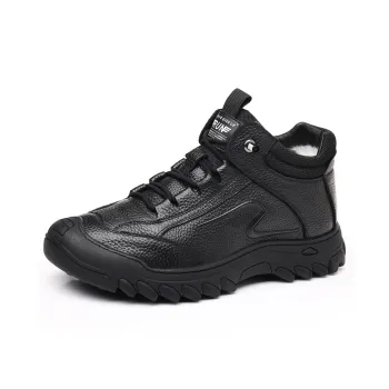 MODENGPAN Ankle Boots Men's Black