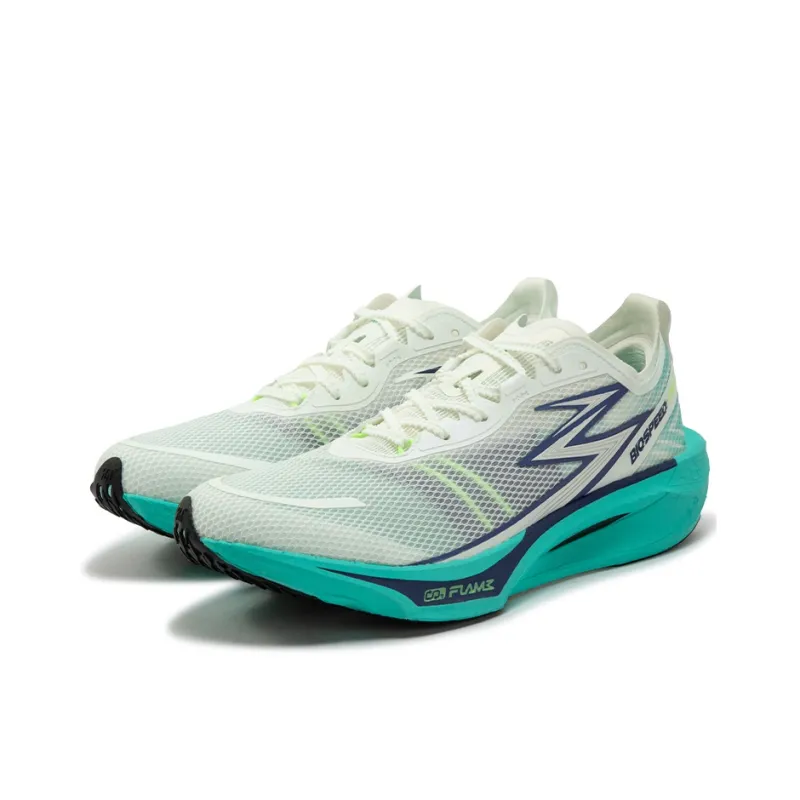 361° Cushioning, Slip Resistant, And Abrasion Resistant Low Top Running Shoes Unisex Vivid Aqua Blue-2