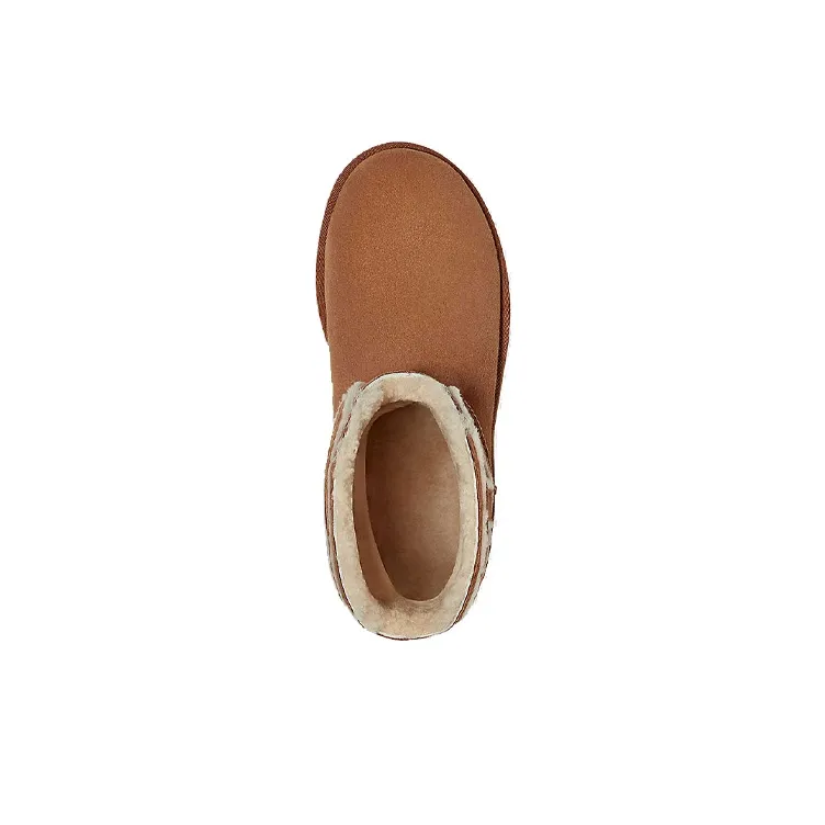 UGG X Telfar Logo Mini Chestnut-3