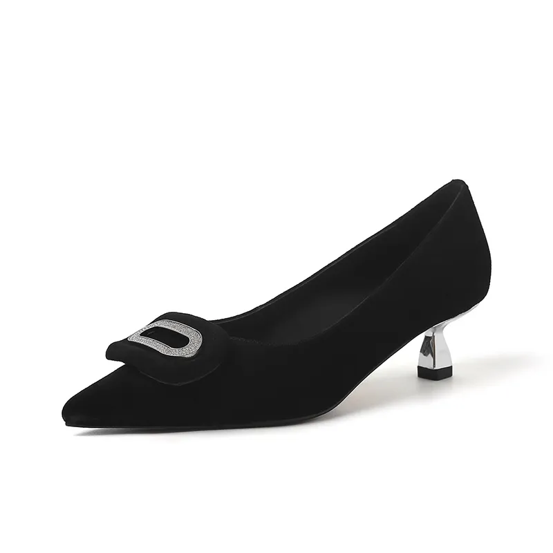 AIQINISHA Slim Heel High Heels 4.5cm Women's-0