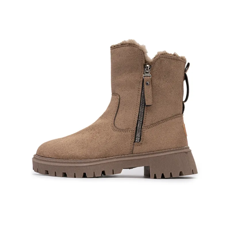 CVOJOO Warm Short Snow Boots Women's-1